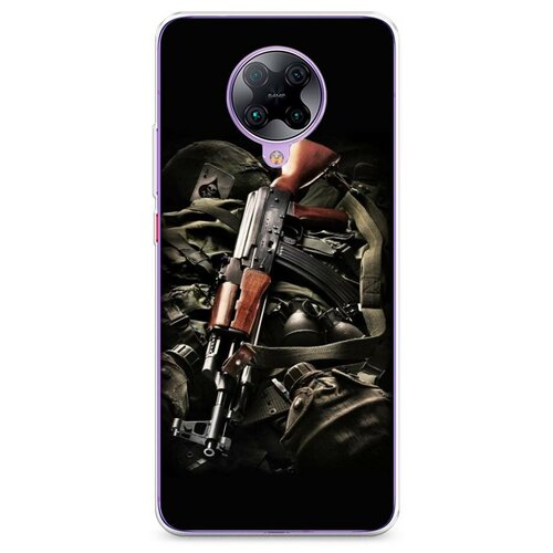 фото Силиконовый чехол "police logo" на xiaomi poco f2 pro / сяоми поко ф2 про case place