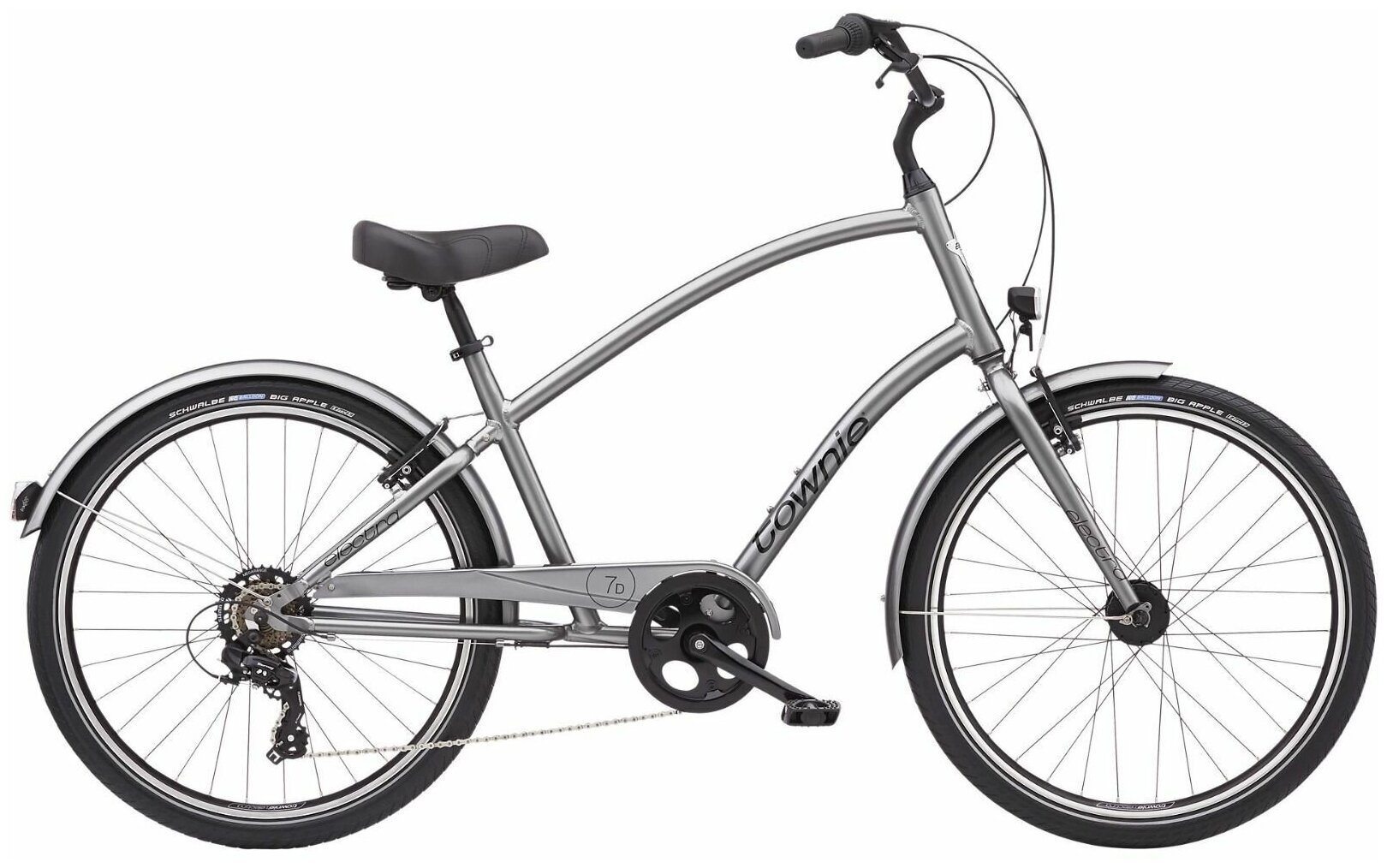 Велосипед городской Electra Townie Original 7D EQ Nickel(В собранном виде)