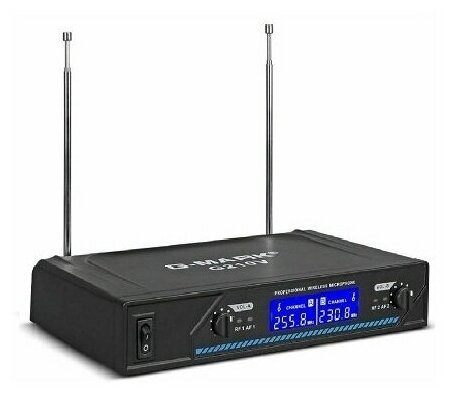 Набор беспроводных микрофонов G-mark g210 2-канальный VHF