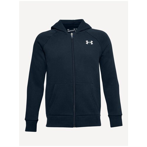 Толстовка Under Armour UA RIVAL COTTON FZ HOODIE Дети 1357613-408 YLG