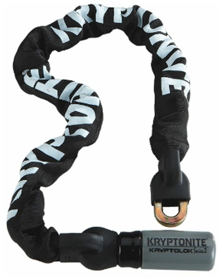 Замок велосипедный Kryptonite Kryptolok 912 Combination Integrated chain (9.5mm x 120cm)