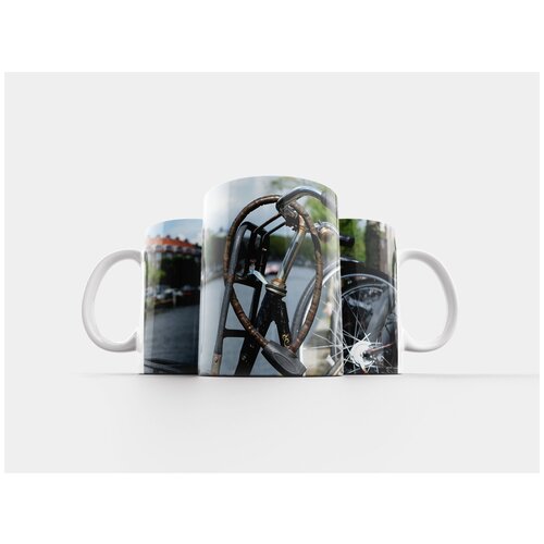 фото Кружка "амстердам, канал, велосипед" 320 мл lotsprints