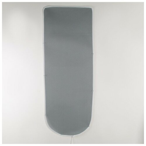фото Eva чехол для гладильной доски airmesh, 125×47 см, термостойкий, цвет серый