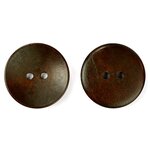 Пуговицы деревянные TBY BT. WD.008 цв. коричневый 40L-25мм, 2 прокола, 20 шт - изображение
