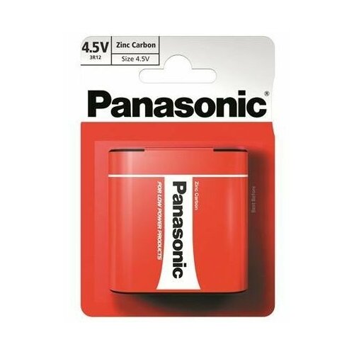 Батарейка Panasonic Zinc Carbon 3R12RZ/1BP 3R12 BL1