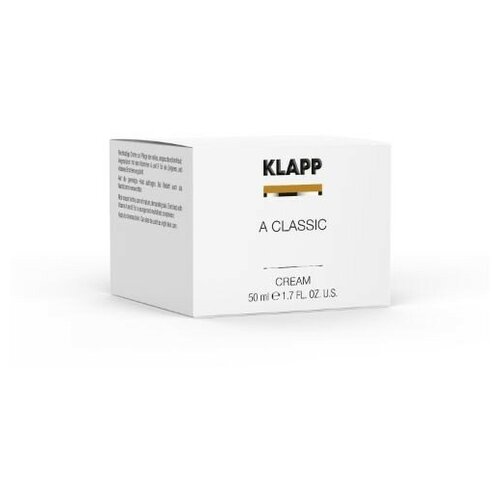 Ночной крем Klapp A Classic Cream 50 мл klapp ночной крем 50 мл klapp a classic