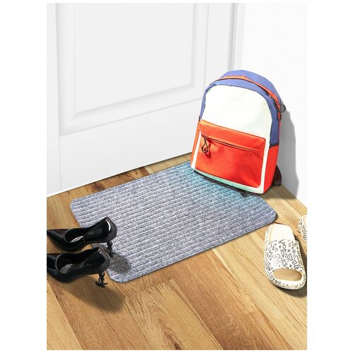 Коврик придверный 40*60 (ТПР, Ребро 2 2) (Серый)