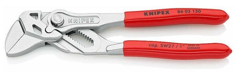 Клещи KNIPEX переставные - гаечный ключ 27 мм KN-8603150