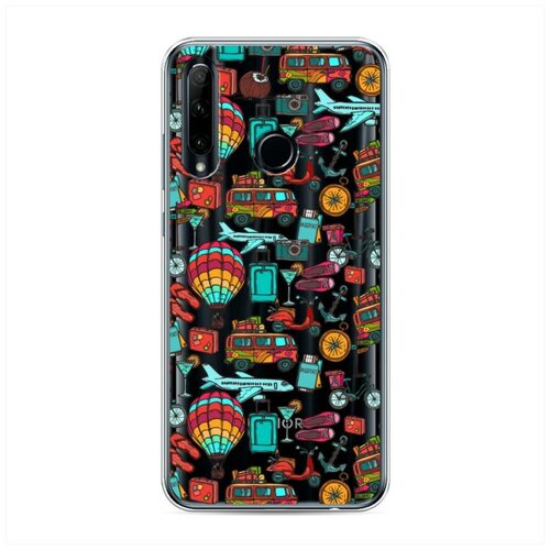 фото Силиконовый чехол "круговорот путешествий 3" на honor 20e / хонор 20е case place