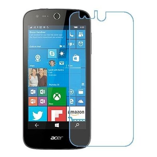 Acer Liquid M330 защитный экран из нано стекла 9H одна штука