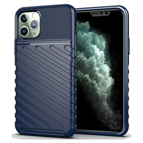 фото Чехол для iphone 11 pro max цвет blue (синий), серия onyx от caseport