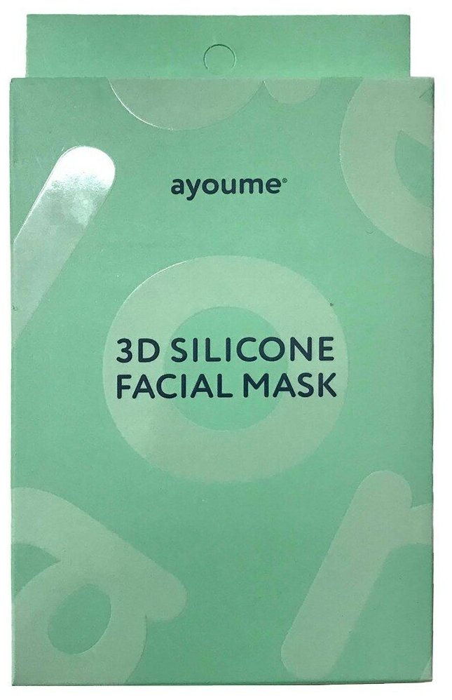 Силиконовая маска 3d для лица Ayoume 3D Silicone Facial Mask - фотография № 4