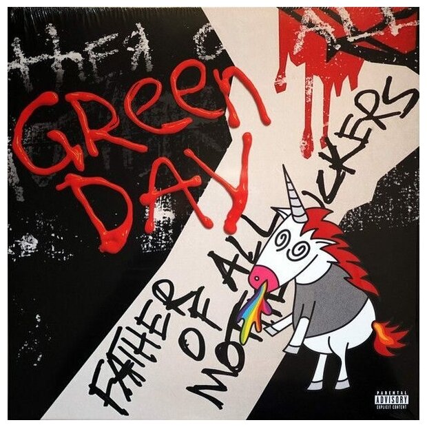 GREEN DAY FATHER OF ALL  Black Vinyl 12  винил