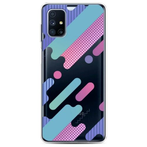 фото Силиконовый чехол "округлый тетрис" на samsung galaxy m31s / самсунг галакси m31s case place