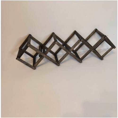 Стойка винная CRAFT_TOOLS на 7 бутылок цв. черный