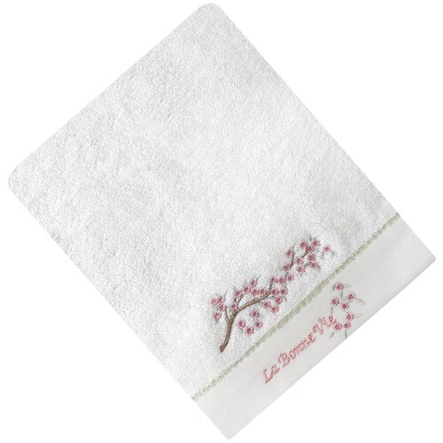 фото Tana home collection полотенце bonvi цвет: белый (30x70 см) br42189
