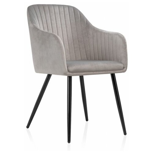 фото Стул на металлокаркасе woodville slam светло-серый