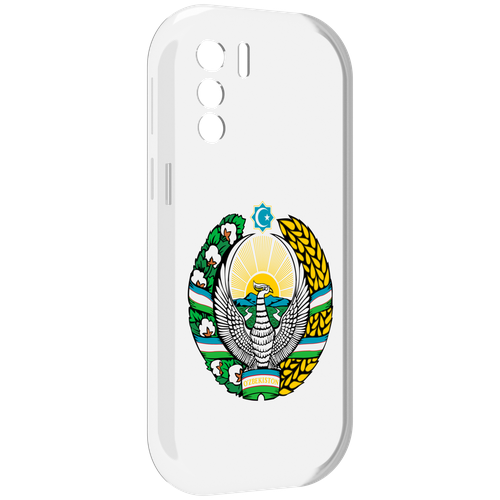 Чехол MyPads герб-узбекистана для UleFone Note 13P задняя-панель-накладка-бампер