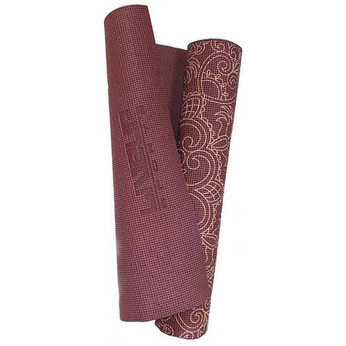 фото Мат для йоги liveup printed yoga mat-red бордовый 173x61x0,6см ls3231c-06r