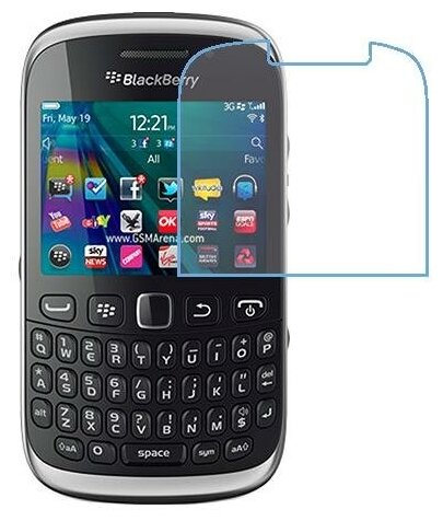 BlackBerry Curve 9320 защитный экран из нано стекла 9H одна штука