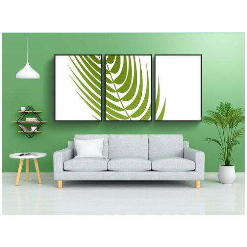 фото Набор модулных постеров для интерьера "одолженный, ладонь, святой" 60x90 см. в тубусе, без рамки lotsprints