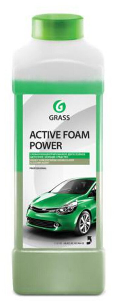 Шампунь для грузового авто двухкомпонентный 1кг Active Foam Power GRASS 113140
