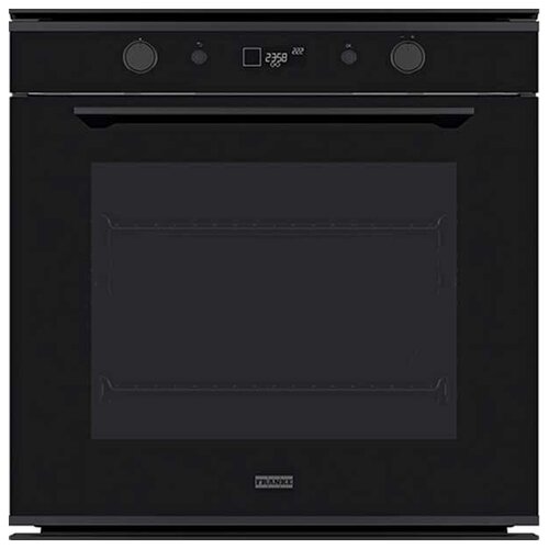 Встраиваемая электрическая духовка Franke Best Электрический духовой шкаф 60 см серия MYTHOS 73л 10 функций 9 автоматических рецептов сенсорное управление утапливаемые ручки дисплей пиролиз телескопические направляющие 1 уровень черный 19379000₽