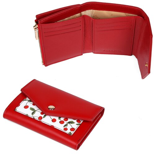 фото Кошелек fabretti, красный