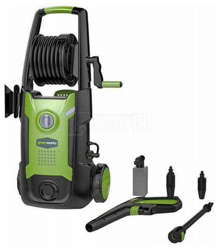 Мойка высокого давления Greenworks GPWG3 120 бар 400 л/ч