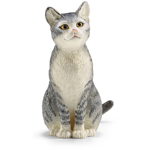 Фигурка Schleich Кошка 13771, 5 см фигурка schleich орангутан детеныш 14776 5 5 см