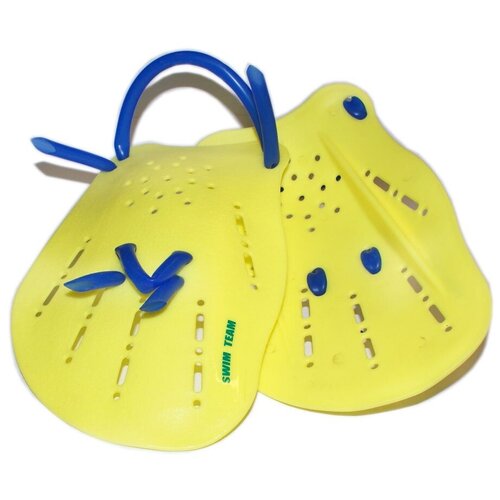 фото Лопатки для плавания swim team. размер s. s-hs-s (цвет желтый)