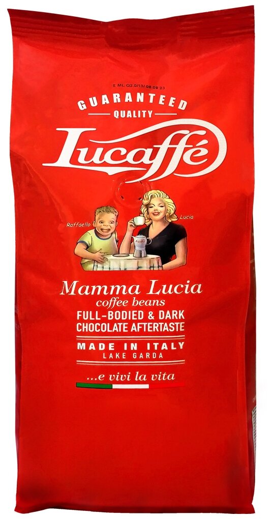 Кофе в зернах Lucaffe Mamma Lucia, 1 кг
