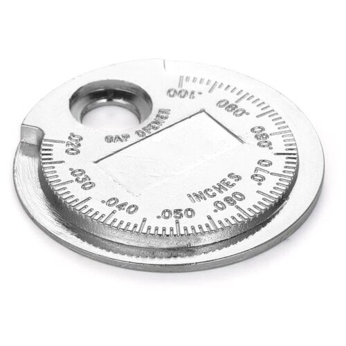 Приспособление для проверки измерения зазора между электродами свечи накала автомобиля монета 390₽