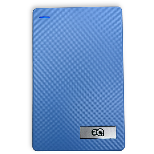 Внешний накопитель 3Q M275H Mash (500 ГБ USB 3.0), синий внешний жесткий диск 500gb seagate backup plus slim hdd 2 5 usb 3 0 синий