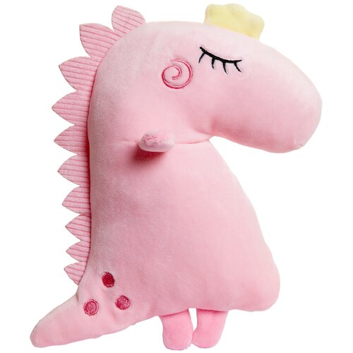Мягкая игрушка Abtoys Supersoft Dreamy Динозаврик розовый, 20см M4898