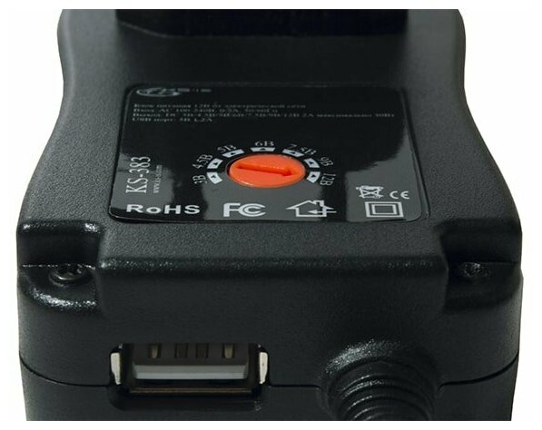 Блок питания универсальный 3В - 12В 30Вт от сети + USB порт с регулируемым напряжением и комплектом насадок KS-is