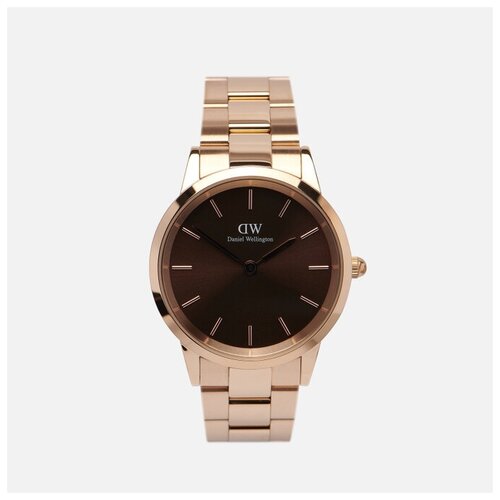 фото Наручные часы daniel wellington iconic amber large