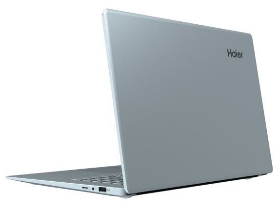 Ноутбук Haier U1520SM 156 FHD IPSCel N40204GB128GB SSDUMA5000 mAhW10Silver