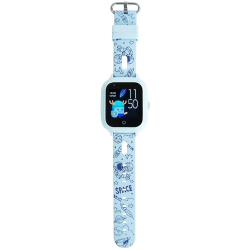 Часы для мальчиков подростков Trak Fon SPACE Blue 4G L21090NA детские умные часы с GPS Русский язык Два ремешка в комплекте 436400₽