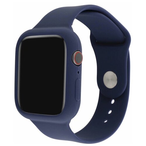 Ремешок для Apple Watch / 44mm CBIW71 / силикон / dark blue