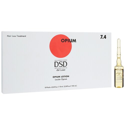 DSD de Luxe Opium Lotion / Диксидокс Де Люкс Лосьон для снижения выпадения волос и стимуляции их роста, 10 ампул по 10 мл