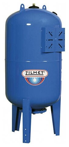 Гидроаккумулятор вертикальный синий Zilmet ULTRA-PRO - 300л. (PN16, мемб. бутил, фланец стальной)