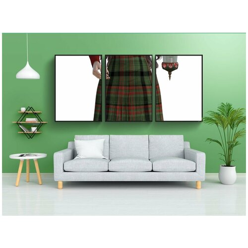 фото Набор модулных постеров для интерьера "женский род, женщина, фантазия" 60x90 см. в тубусе, без рамки lotsprints