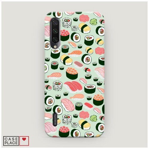 фото Чехол пластиковый xiaomi mi cc9e еда арт 4 case place