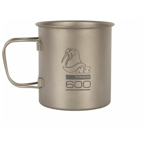 NZ Титановая кружка NZ Ti Cup 600 ml NZ кастрюля с крышкой nz ti cookware 1250 ml