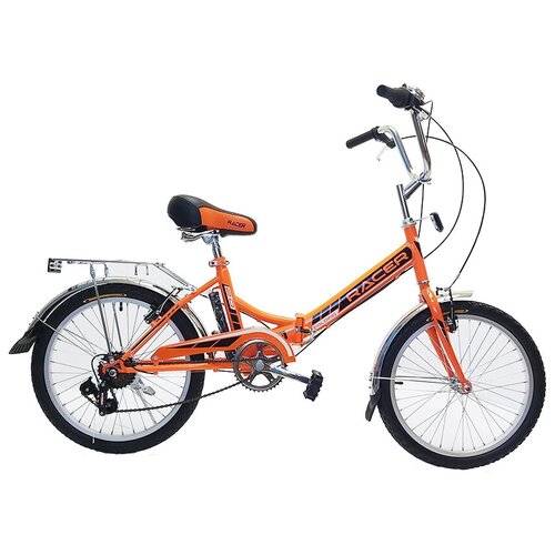 Городской Велосипед RACER 20-6-30 оранжевый, 20, 2021