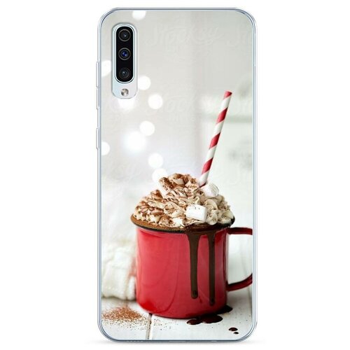 фото Силиконовый чехол "новогоднее какао" на samsung galaxy a50 / самсунг галакси а50 case place