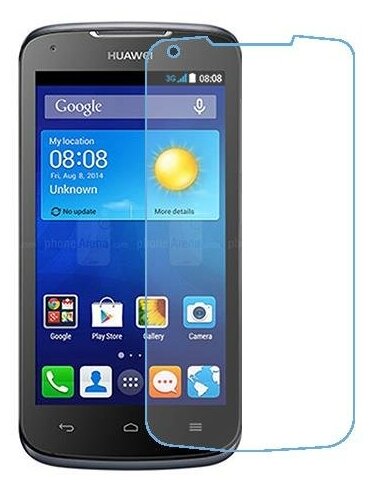 Huawei Ascend Y520 защитный экран из нано стекла 9H одна штука