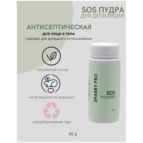 Sos пудра с оксидом цинка 50г Shabby Pro 616₽
