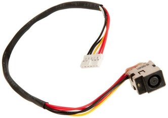 Power connector / Разъём питания для ноутбука HP DV5, DV6, G61, CQ61 с кабелем